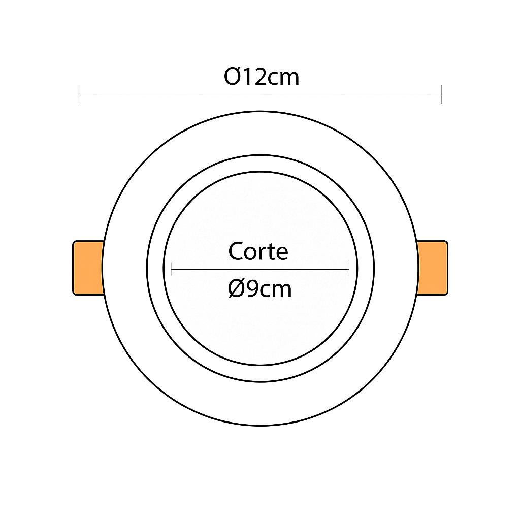 MFX Lumina Mood - Downlight Empotrable