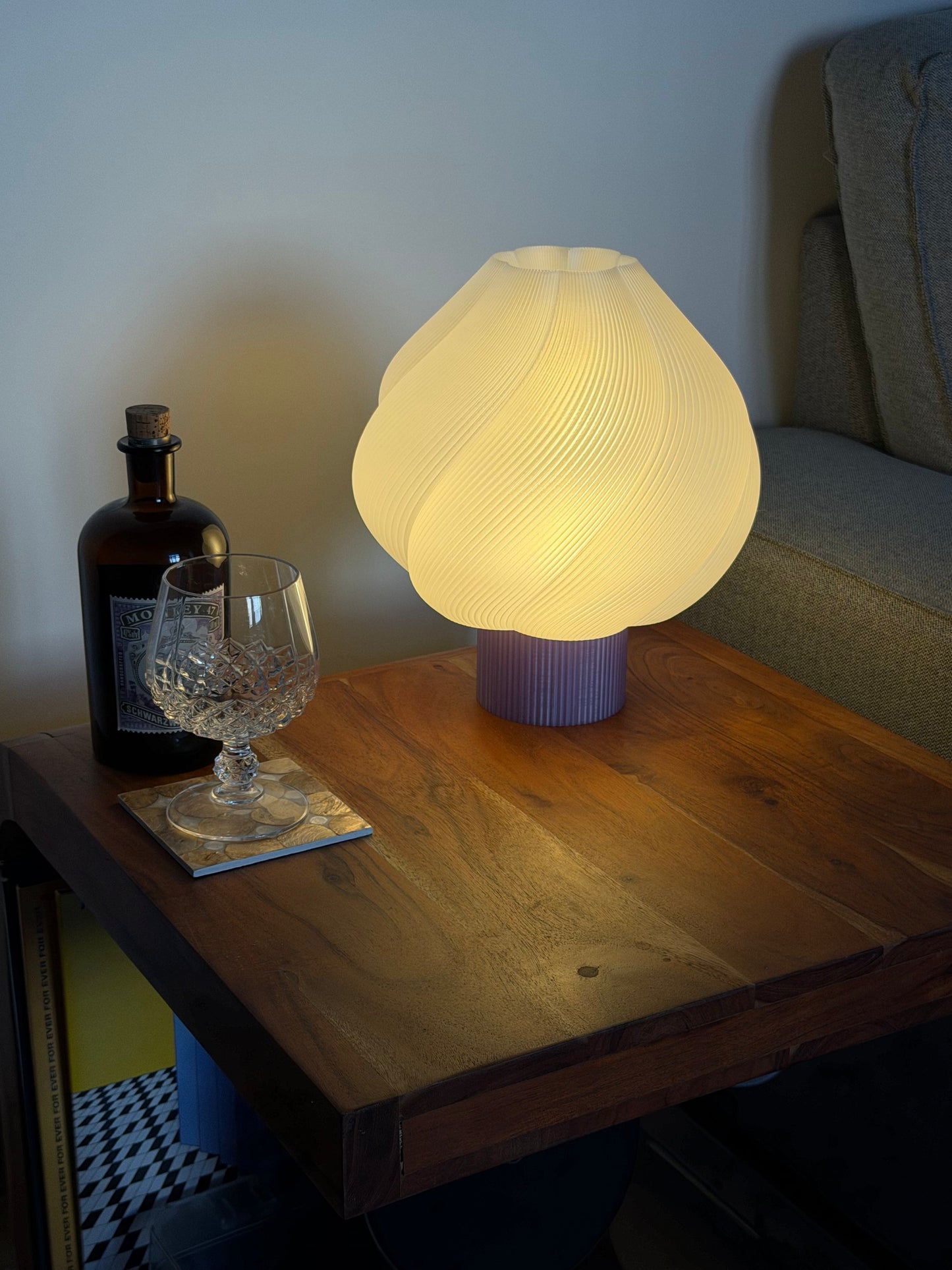 Duo wavy shell