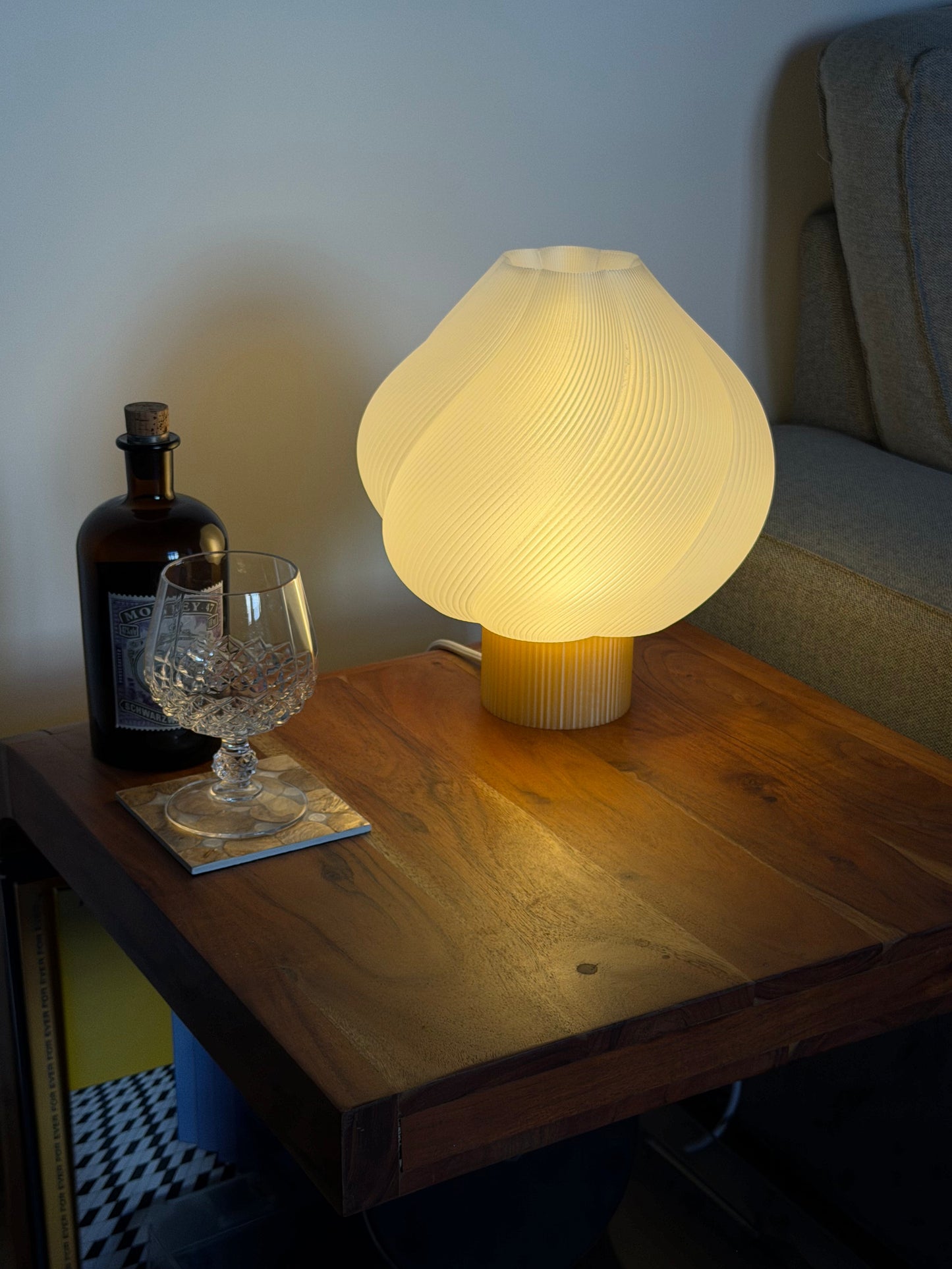 Duo wavy shell