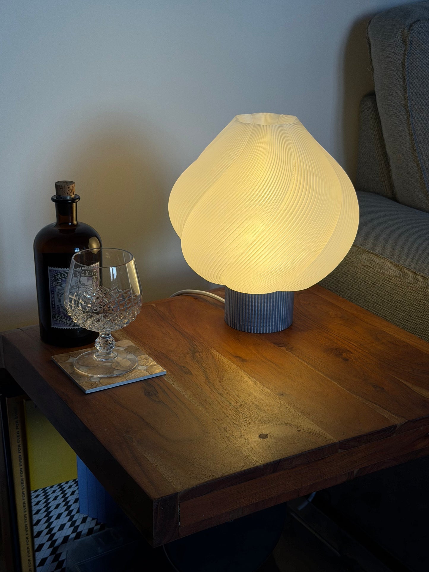 Duo wavy shell